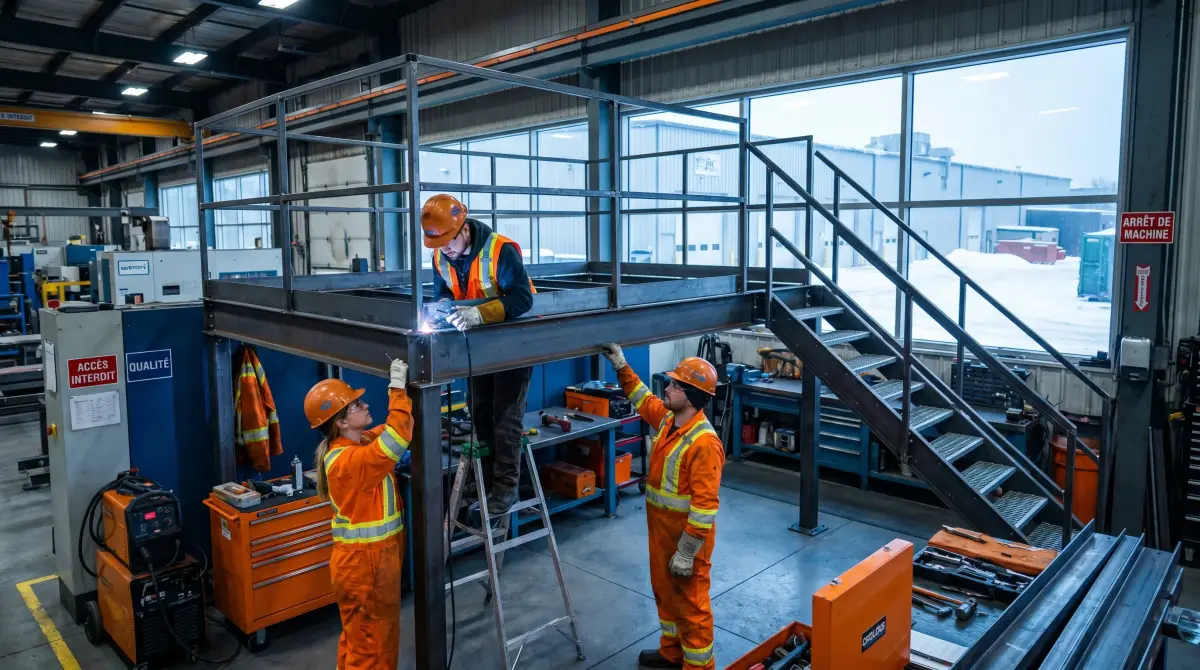 Mezzanines industrielles